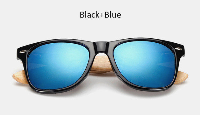 Original Wooden Sunglasses Fashion Men Women Mirror Sun Glasses Vintage Bamboo Sunglasses Wood Eyewear For Myopia Oculos UV400