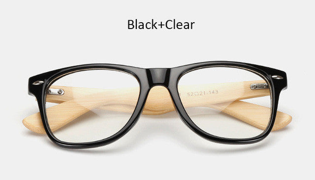 Original Wooden Sunglasses Fashion Men Women Mirror Sun Glasses Vintage Bamboo Sunglasses Wood Eyewear For Myopia Oculos UV400