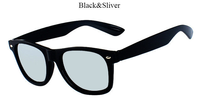 Classic Brand Retro Rivet Sunglasses Fashion Unisex Women Men Square Mirror Sun Glasses For Male Female Oculos UV400