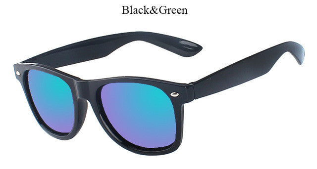 Classic Brand Retro Rivet Sunglasses Fashion Unisex Women Men Square Mirror Sun Glasses For Male Female Oculos UV400
