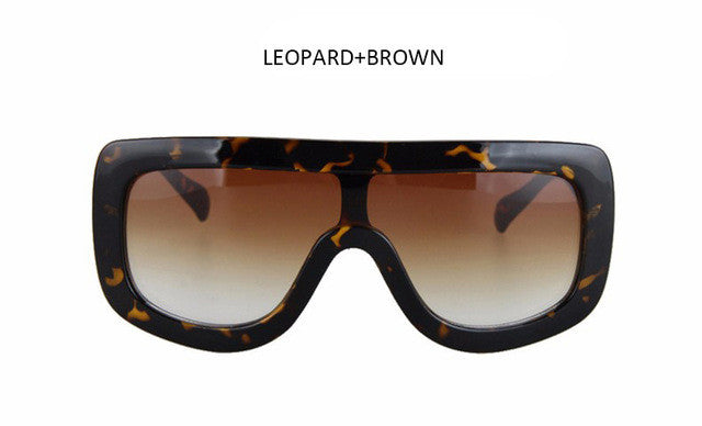 2017 New Women Sunglasses Fashion Vintage Unique Oversized Sun Glasses Shades Gradient Sunglasses For Female Oculos UV400