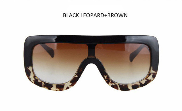 2017 New Women Sunglasses Fashion Vintage Unique Oversized Sun Glasses Shades Gradient Sunglasses For Female Oculos UV400