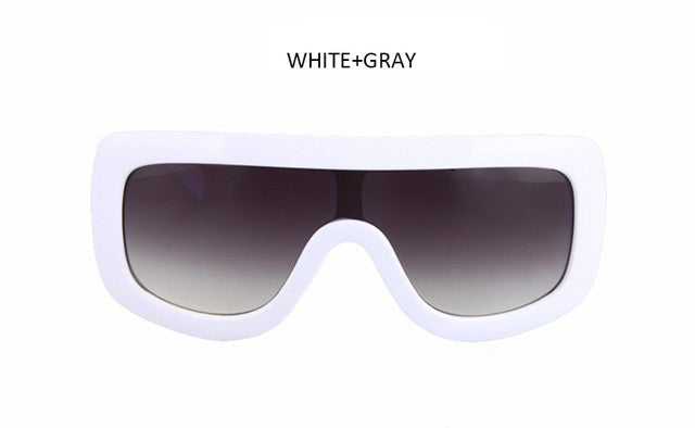 2017 New Women Sunglasses Fashion Vintage Unique Oversized Sun Glasses Shades Gradient Sunglasses For Female Oculos UV400