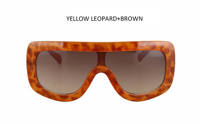 2017 New Women Sunglasses Fashion Vintage Unique Oversized Sun Glasses Shades Gradient Sunglasses For Female Oculos UV400