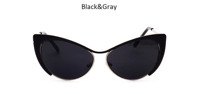 Classic Cat Eye Sunglasses For Women Mirror Sun Glasses Fashion Female Sunglasses