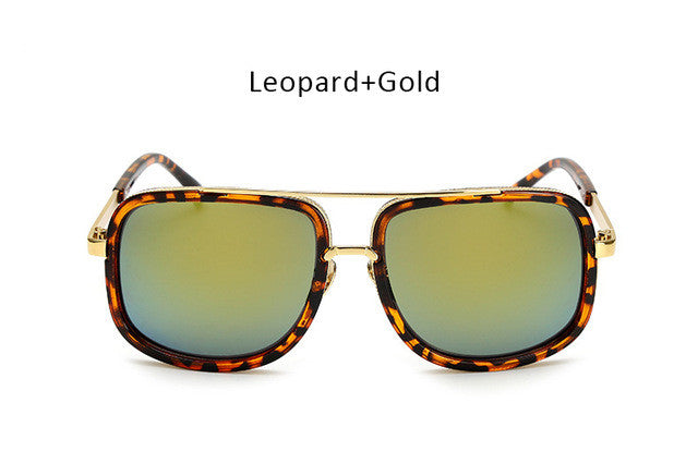Men Fashion Square Sunglasses Women Superstar Brand Designer Trendy Celebrity Mirrored Sun Glasses Male Female Eyewear