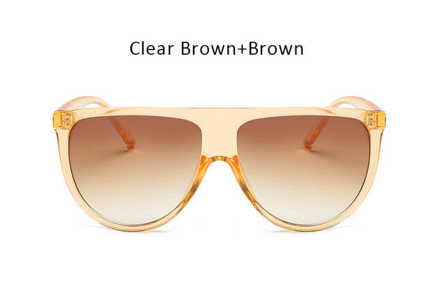 Vintage Gradient Goggle Sunglasses