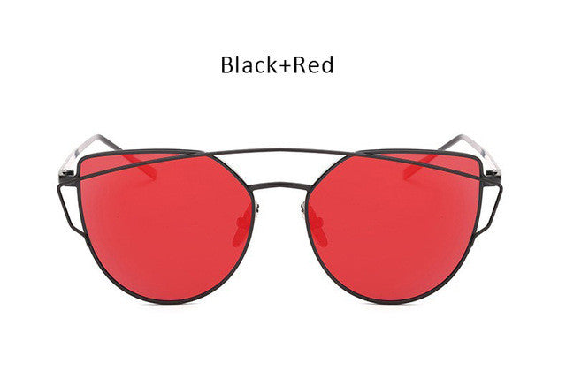 Fashion Ladies Ocean Cat Eye Sunglasses Women Clear Lens Optical Cateye Glasses Frame For Female Eyeglasses