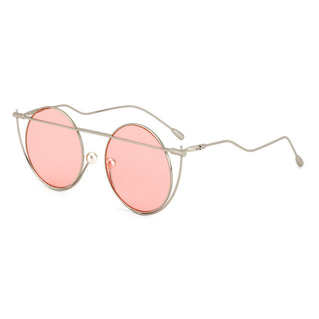 Unique Round Women Sunglasses