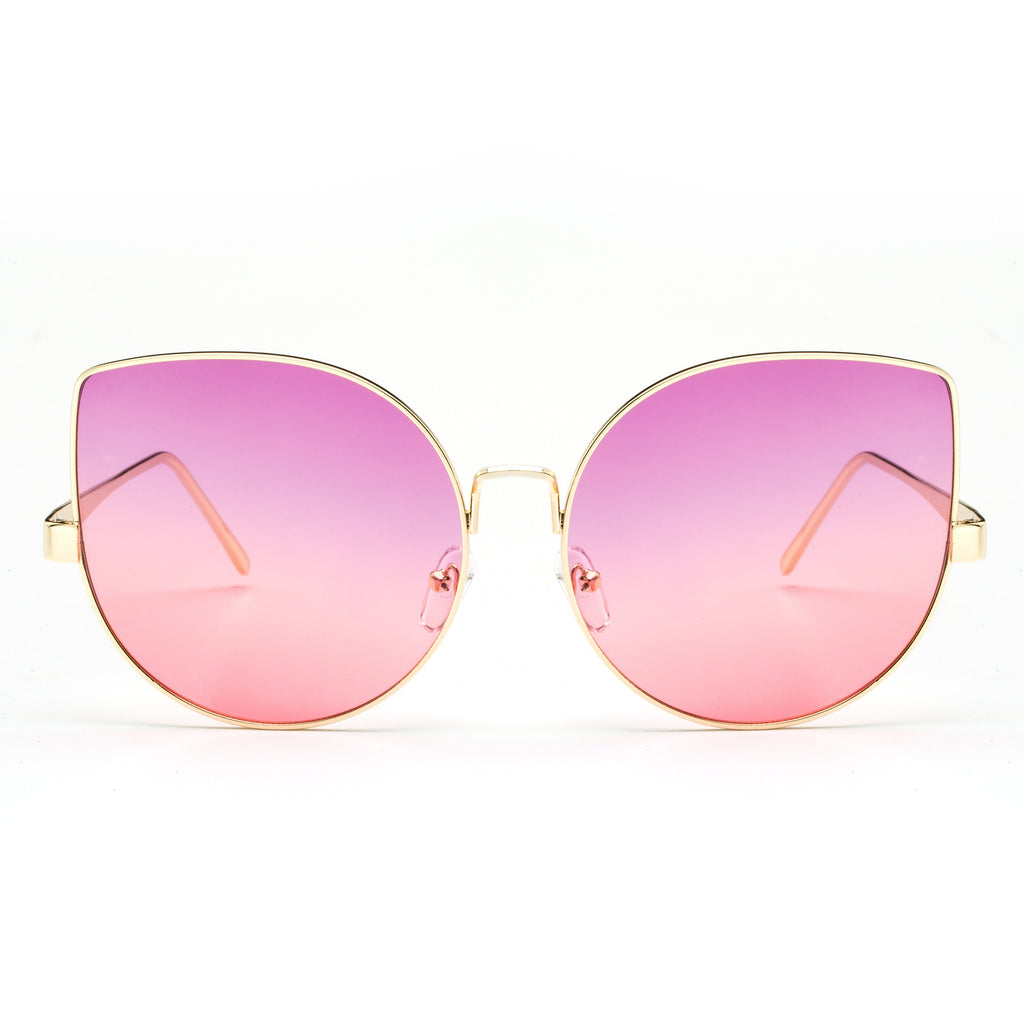 New Oversized Cat Eye Sunglasses Women Big Size Sun Glasses Fashion Brand Designer For Female Ladies