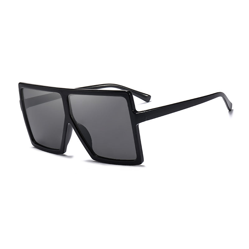 Oversized Square Sunglasses Women UV400 Vintage Brand Designer Large Size Mirror Sun Glasses For Female